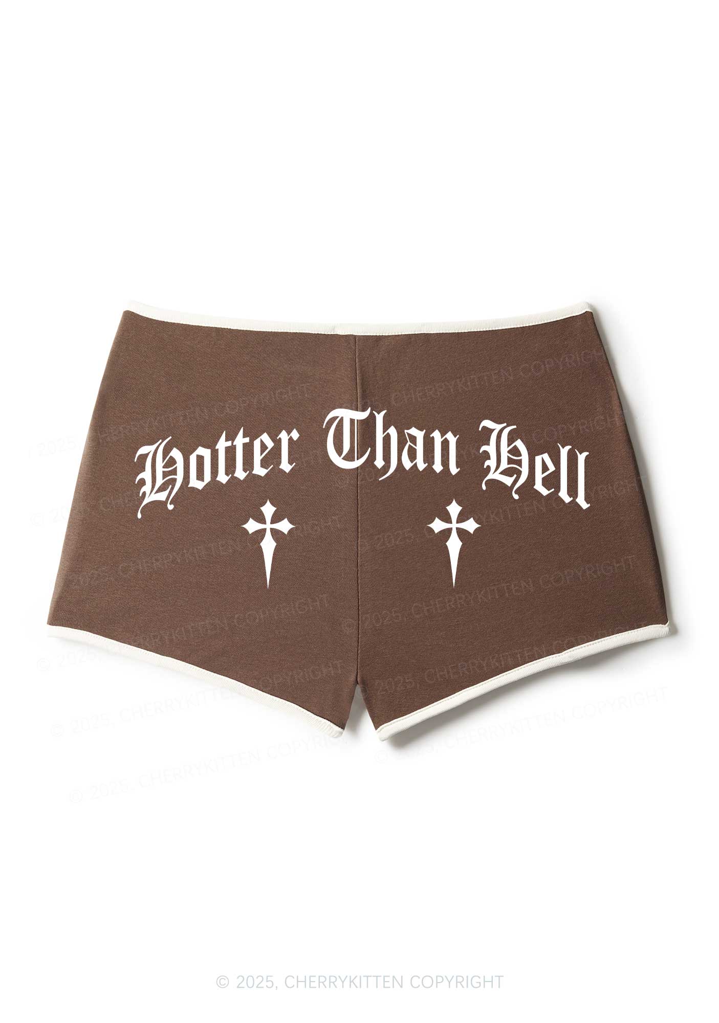 Hotter Than Hell Y2K Booty Shorts Cherrykitten