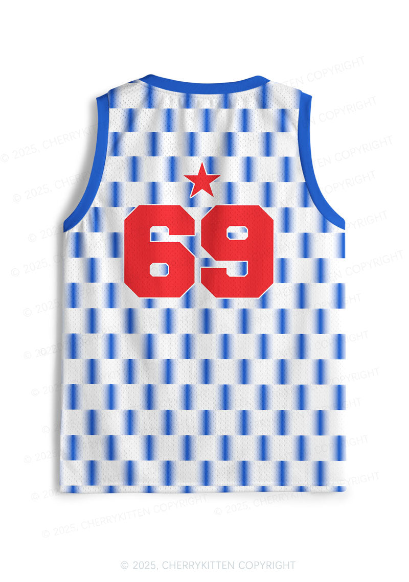 Custom Red Stars Faggot Pride Y2K Sport Jersey Tank Cherrykitten