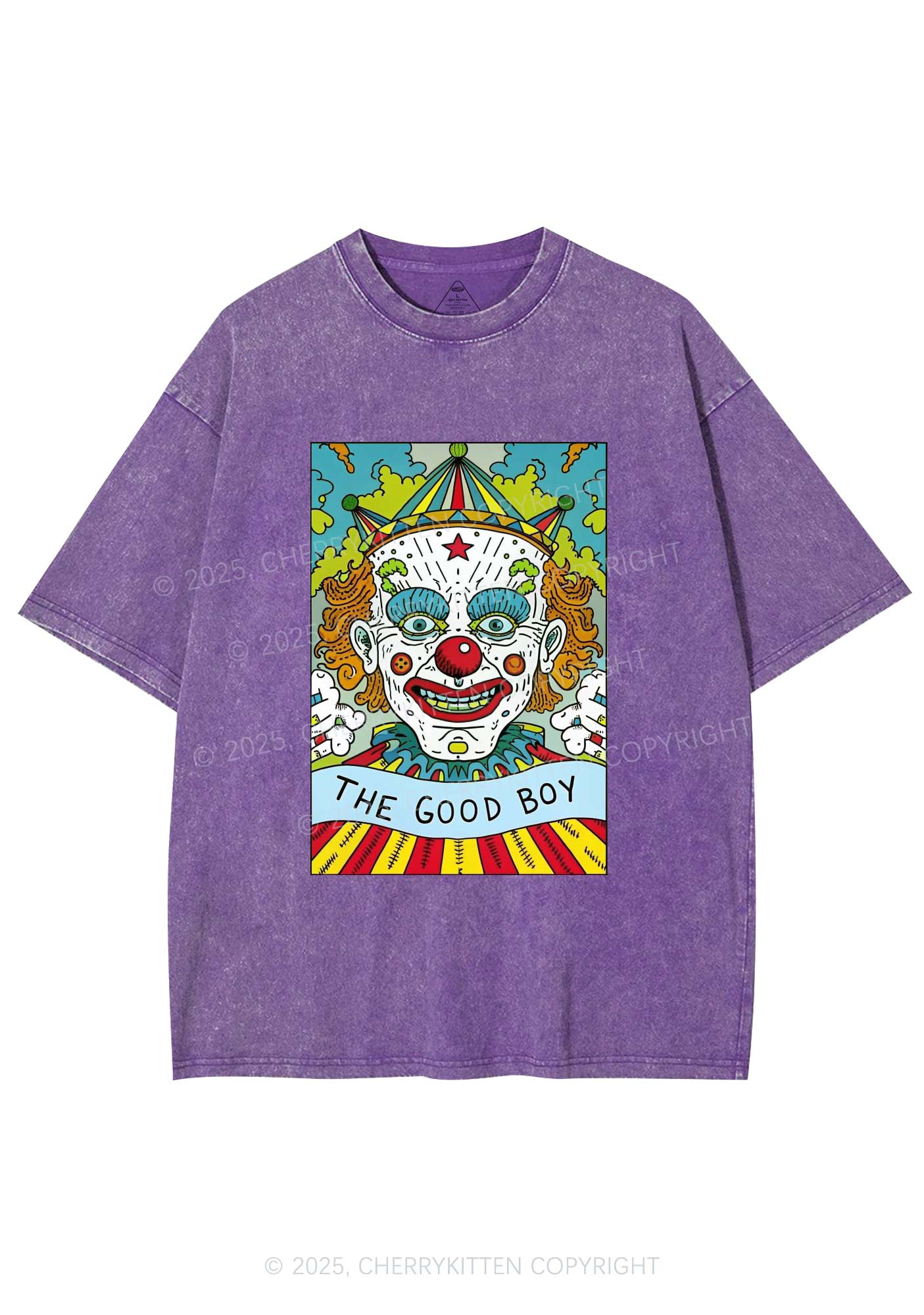 The Good Boy Y2K Washed Tee Cherrykitten