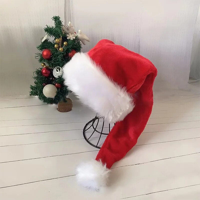 Y2K 75cm Long Plush Christmas Hat
