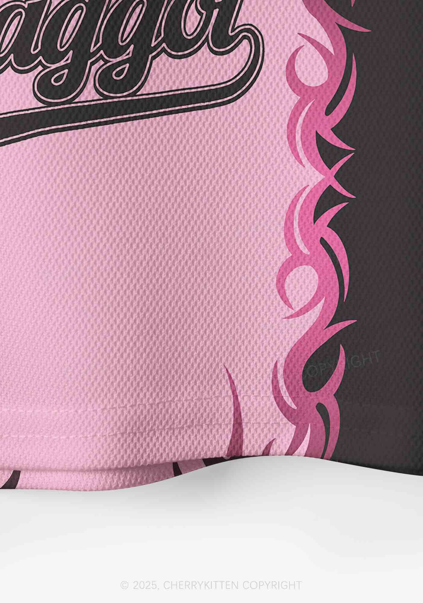 Custom Unicorn Faggot Pride Y2K Crop Sport Jersey Shirts Cherrykitten