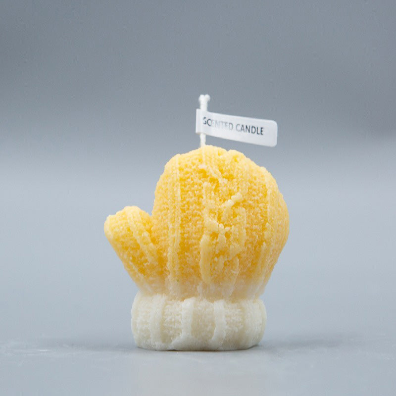 Cute Gloves Shaped Y2K Christmas Candle Cherrykitten