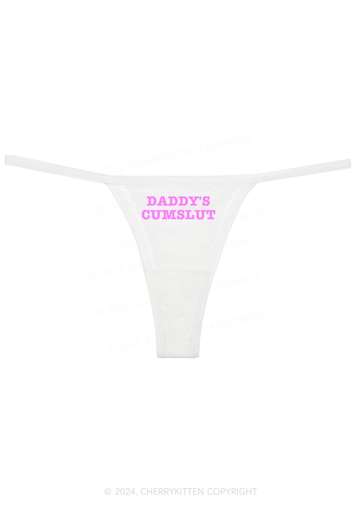 Daddy's Slxt Y2K Flat String Thong Cherrykitten