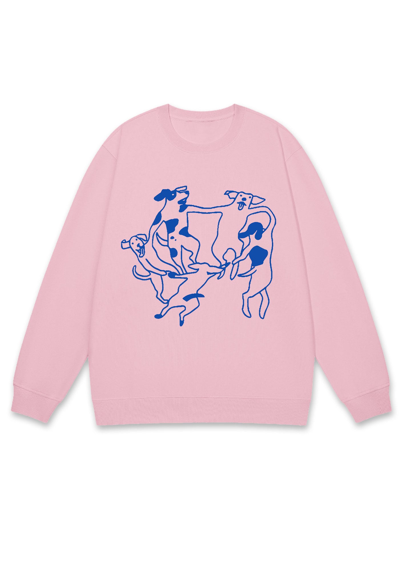 Dancing Dogs Y2K Sweatshirt