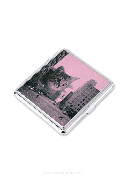 Cat Road Y2K Cigarette Case Cherrykitten