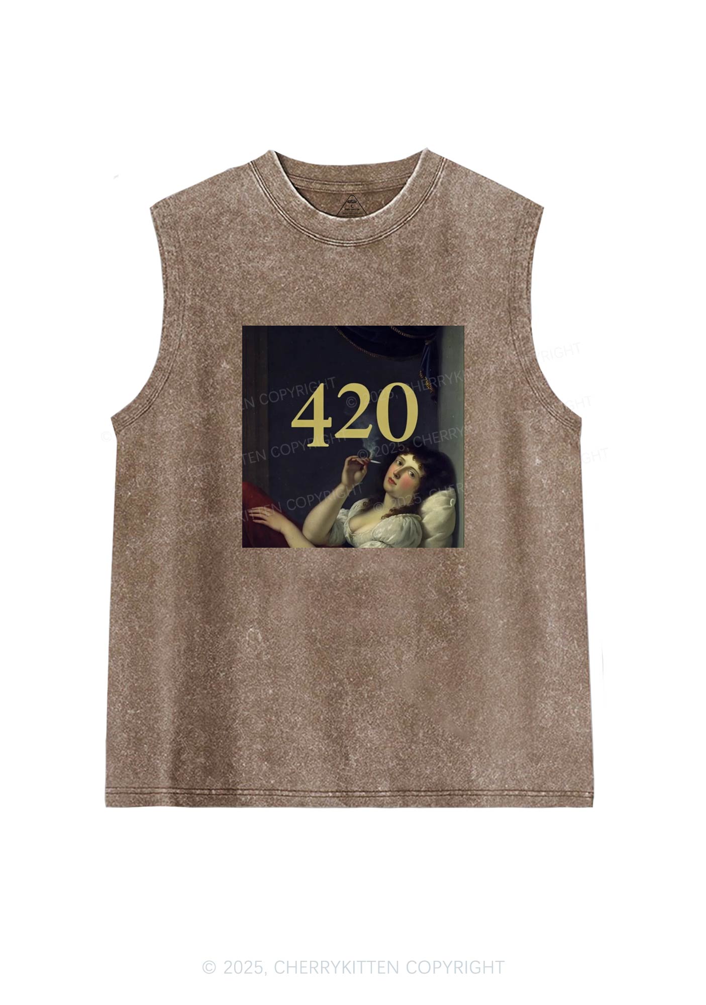 Four Twenty Y2K Washed Tank Cherrykitten
