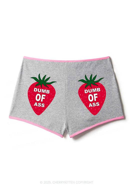 Dumb Of Axx Y2K Booty Shorts Cherrykitten