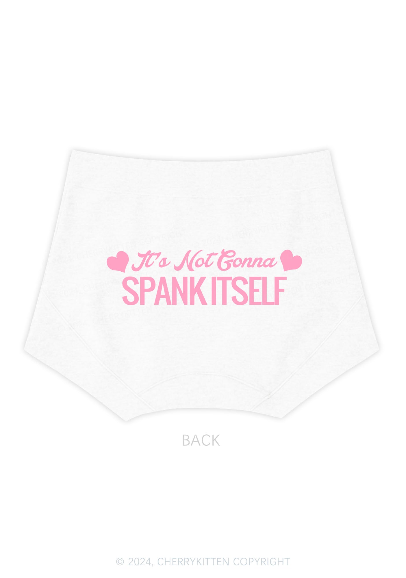 Spank Itself Y2K Mid Rise Waist Boyshort Cherrykitten