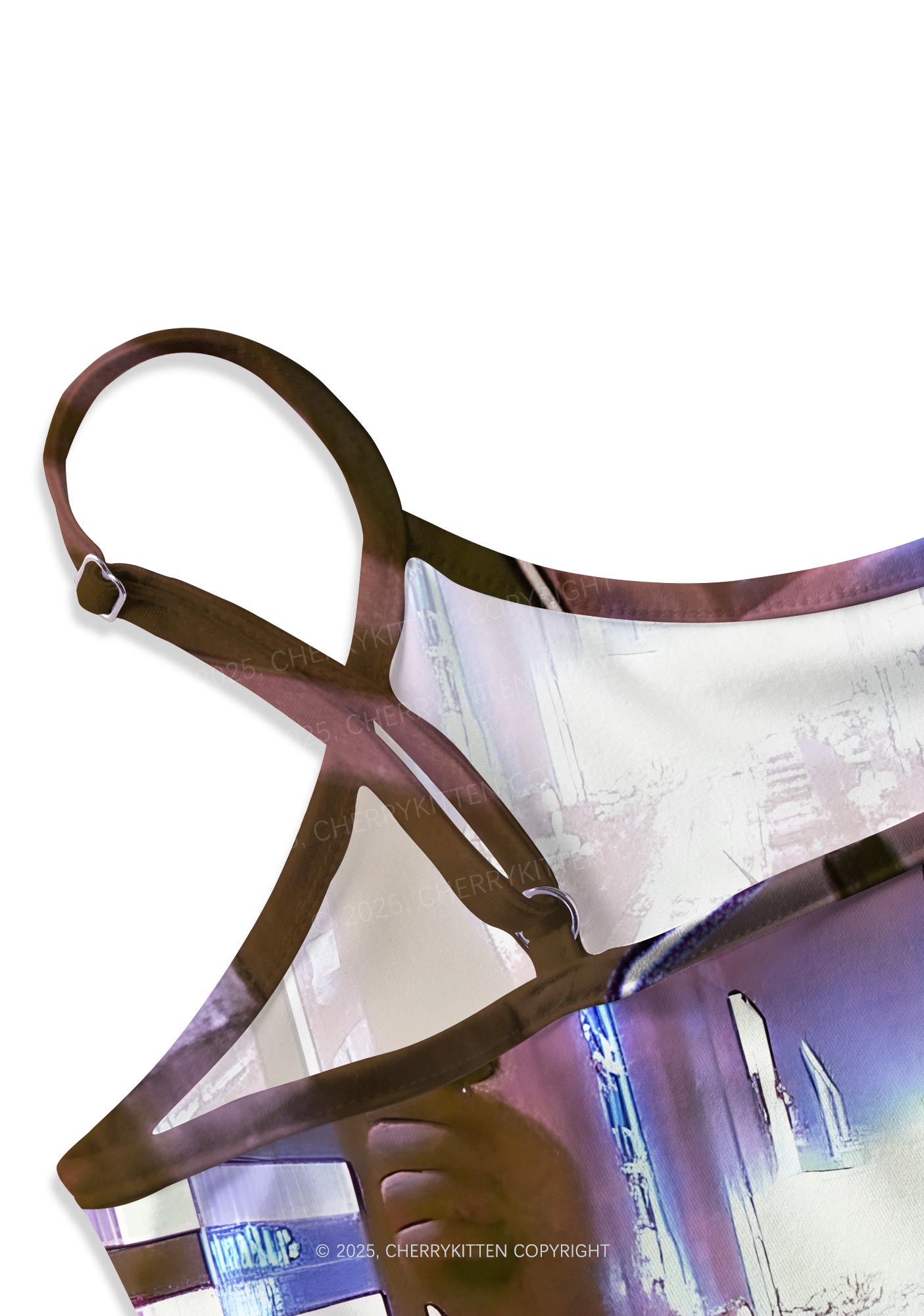 Lady Torch Y2K Print Cami Crop Top Cherrykitten