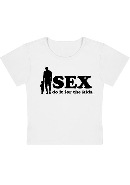 Curvy Do It For The Kids  Baby Tee