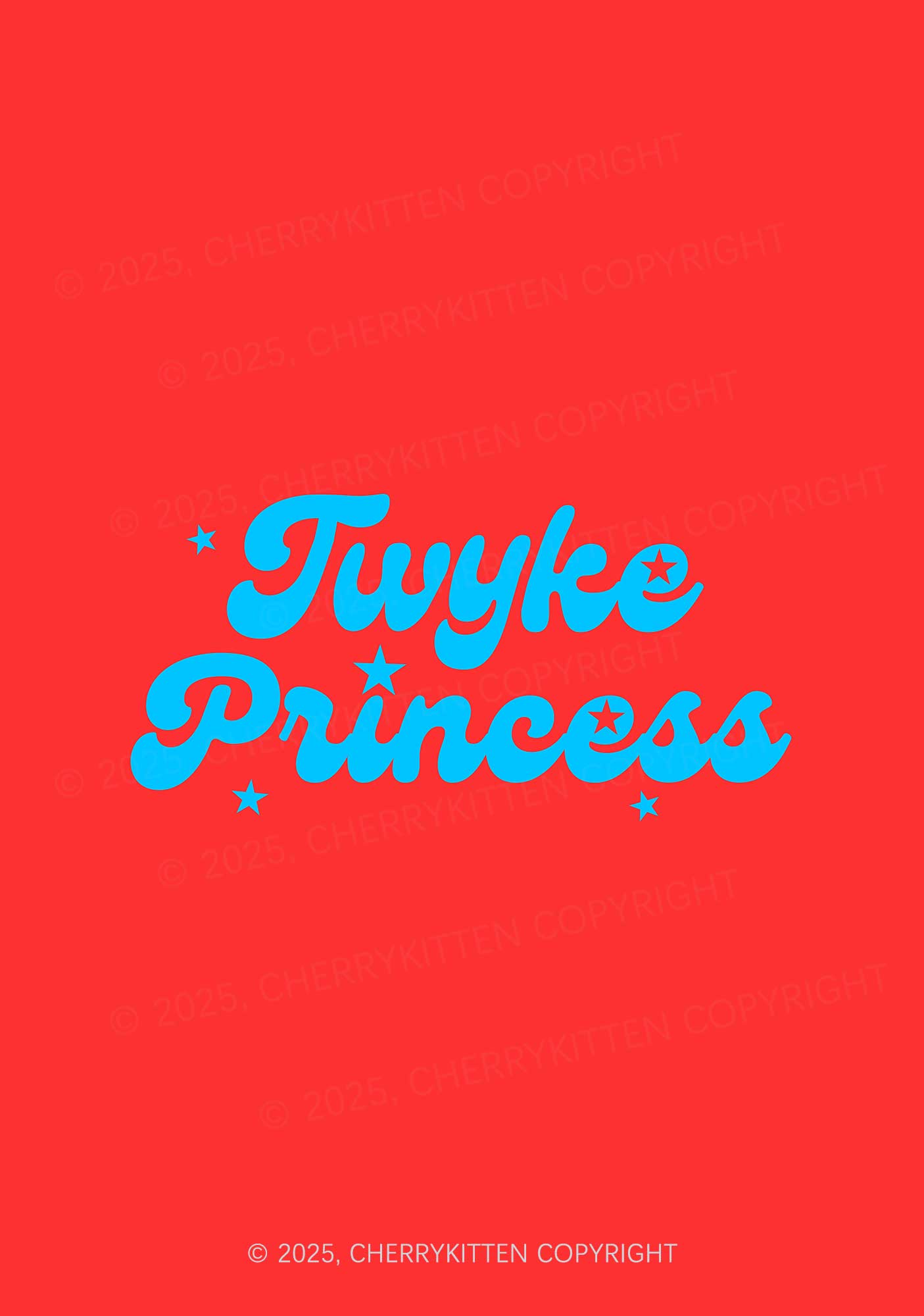 Twyke Princess Pride 1Pc Y2K Pin Badge Cherrykitten