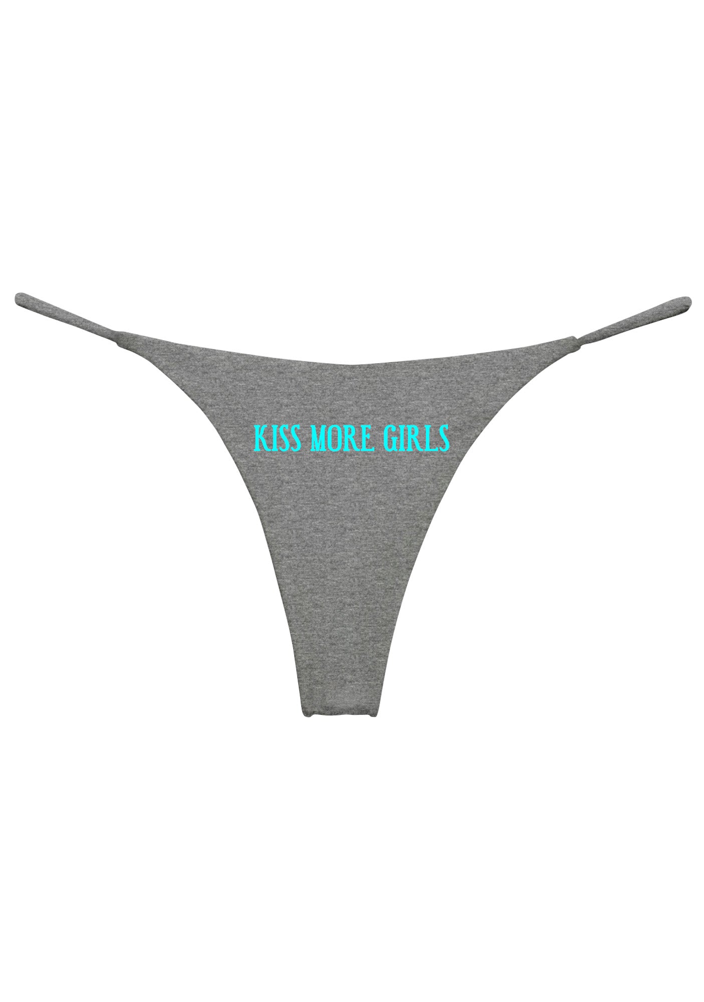 Kiss More Girls Pride Y2K Bikini String Thong Cherrykitten