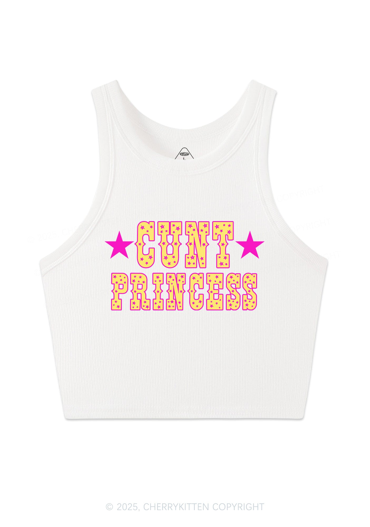 Cxxt Princess Y2K Crop Tank Top Cherrykitten