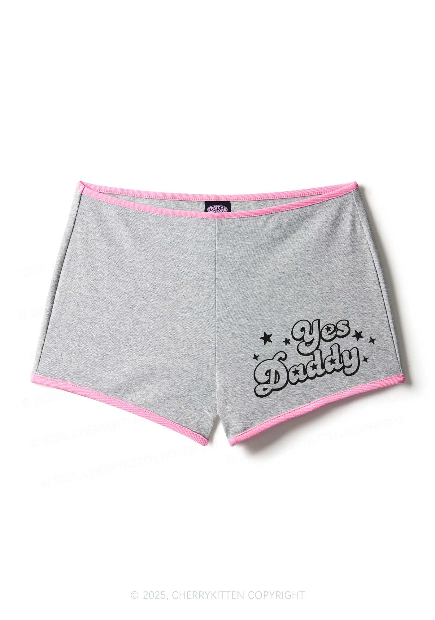 Yes Daddy Star Y2K Booty Shorts Cherrykitten