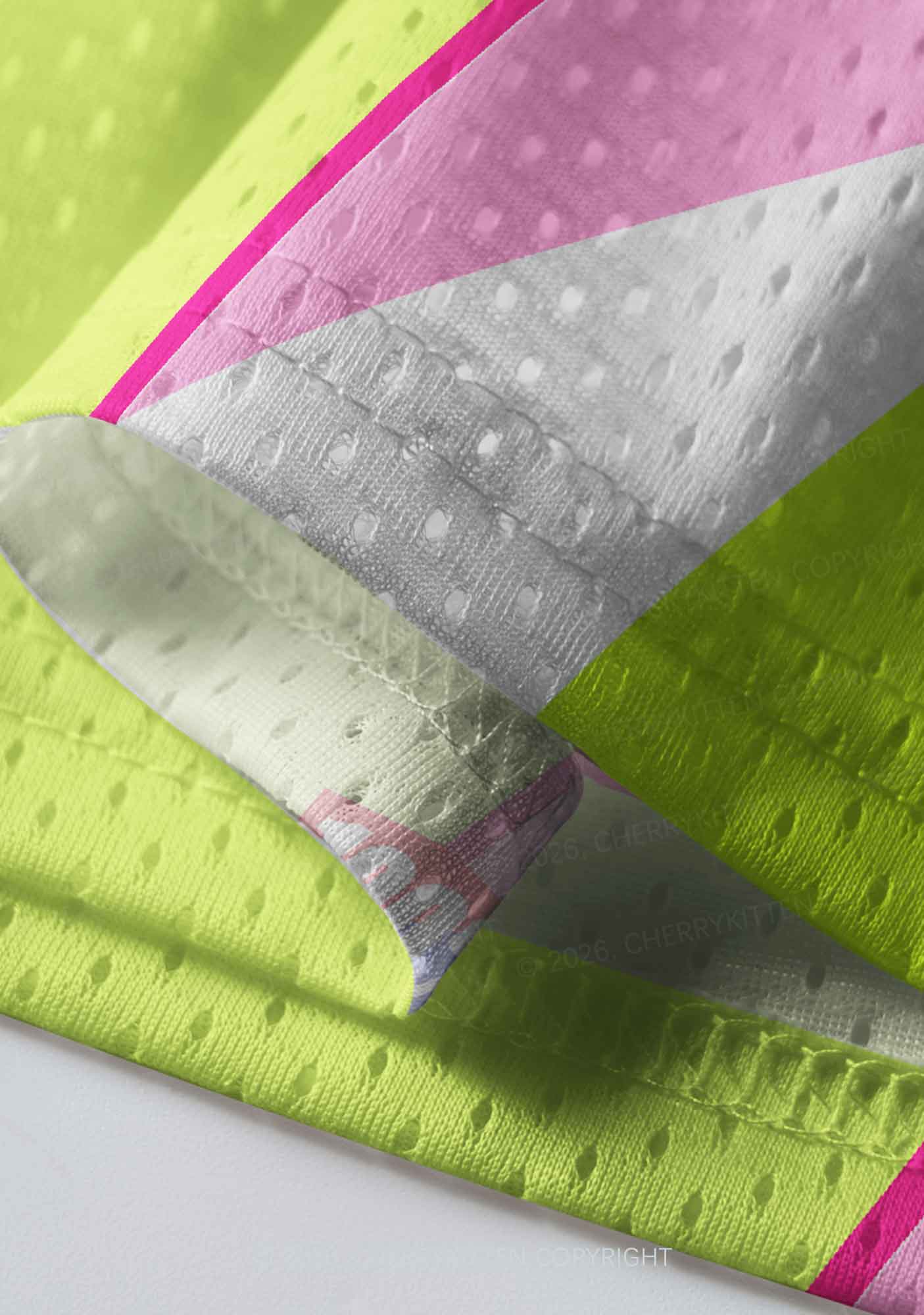 Lime Green Turn Mascs Into Bottoms Pride Y2K Sport Jersey Shirts Cherrykitten