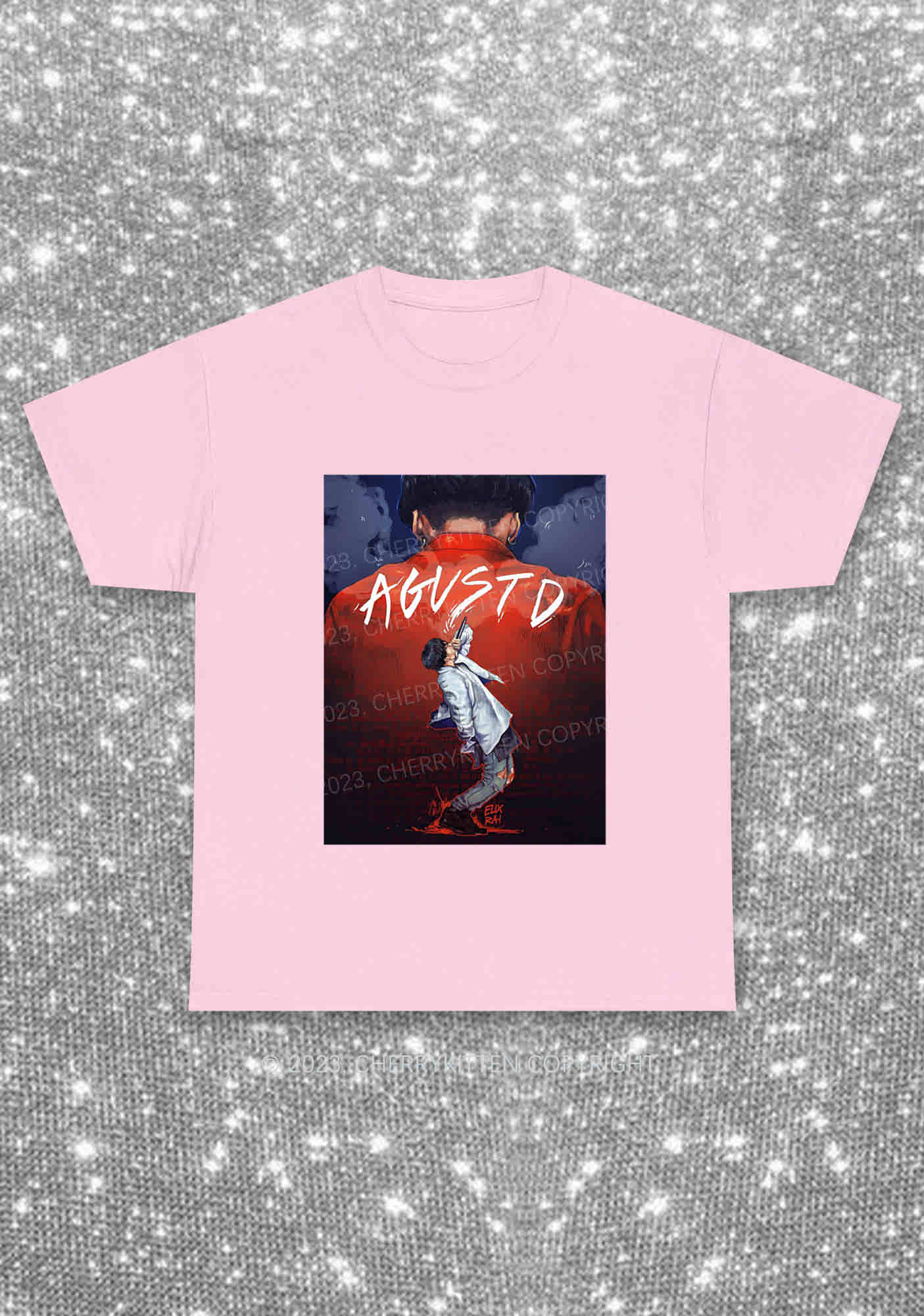 Agust D Kpop Y2K Chunky Shirt Cherrykitten