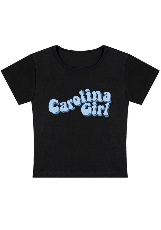 Carolina Girl Y2K Baby Tee