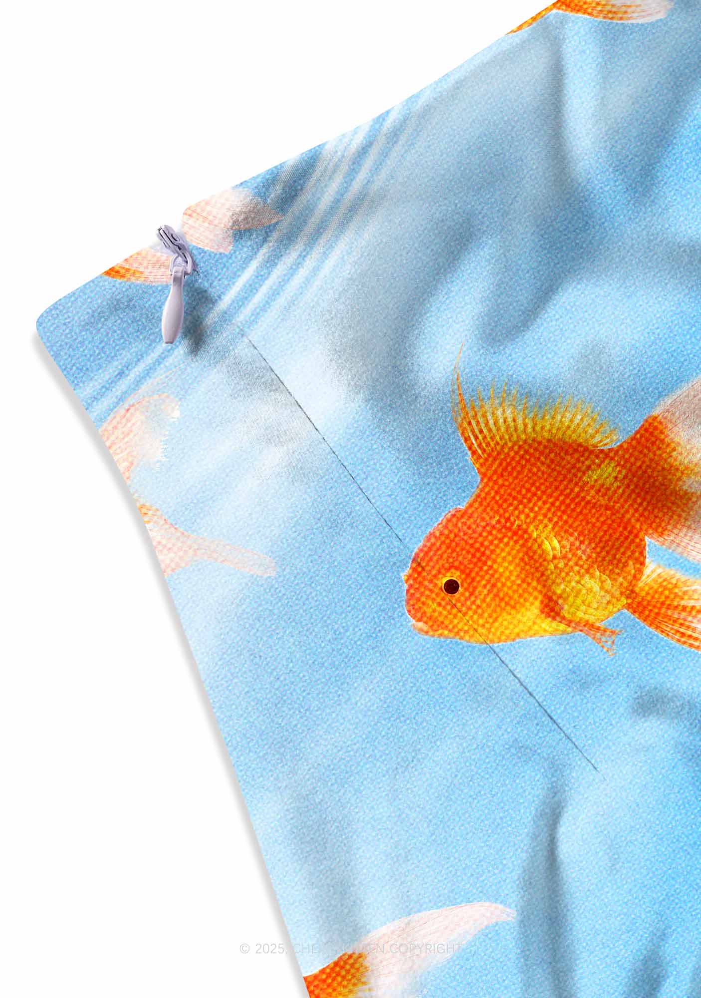 Goldfish Y2K Print Mini Skirt Cherrykitten