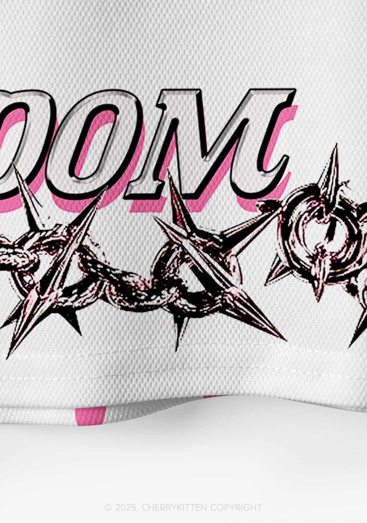 Custom Hot Mxxf Y2K Crop Sport Jersey Shirts Cherrykitten
