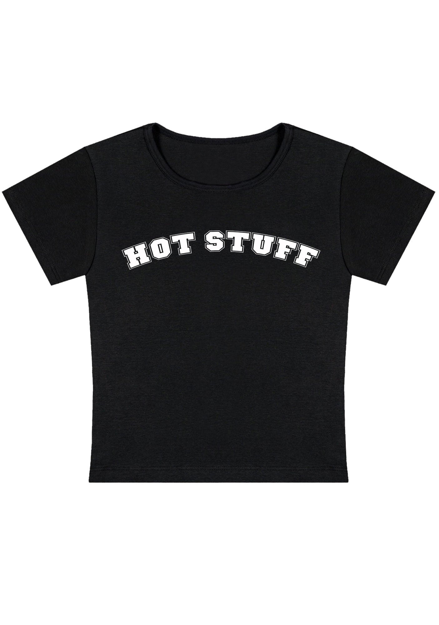 Curvy Hot Stuff Baby Tee