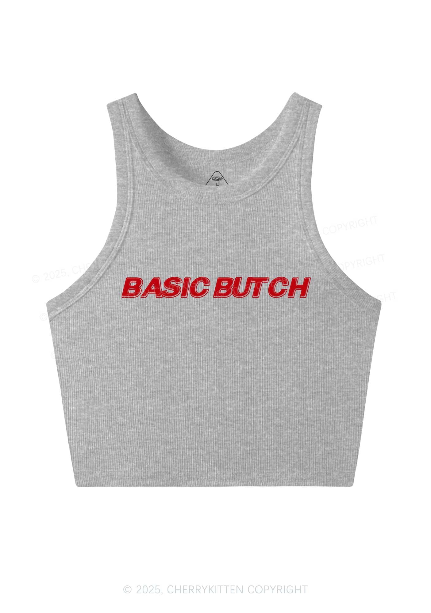 Basic Butch Y2K Crop Tank Top Cherrykitten