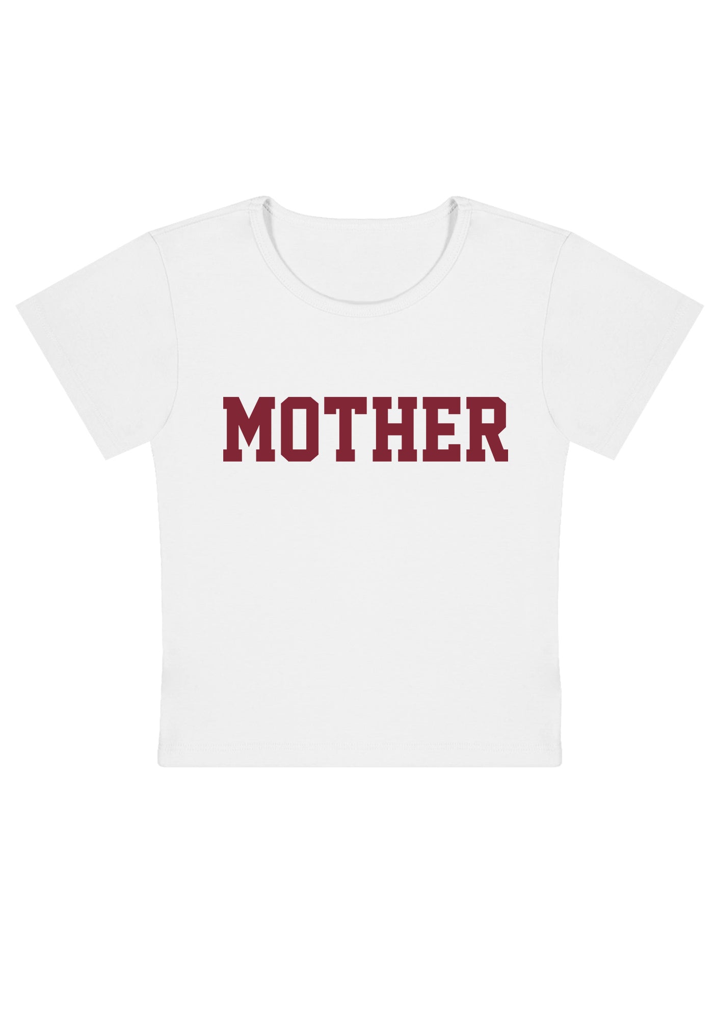 Motherfxcker Two Sides Y2K Baby Tee