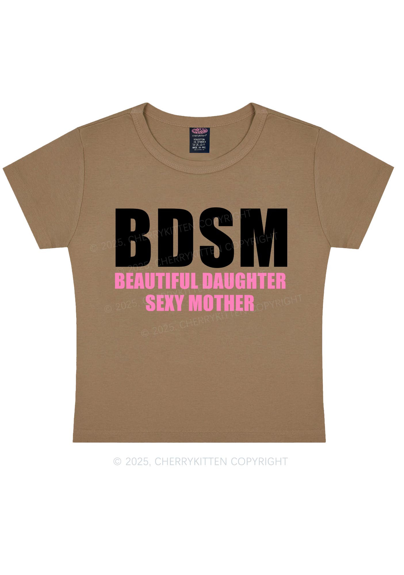 BDSM Daughter Mother Y2K Baby Tee Cherrykitten
