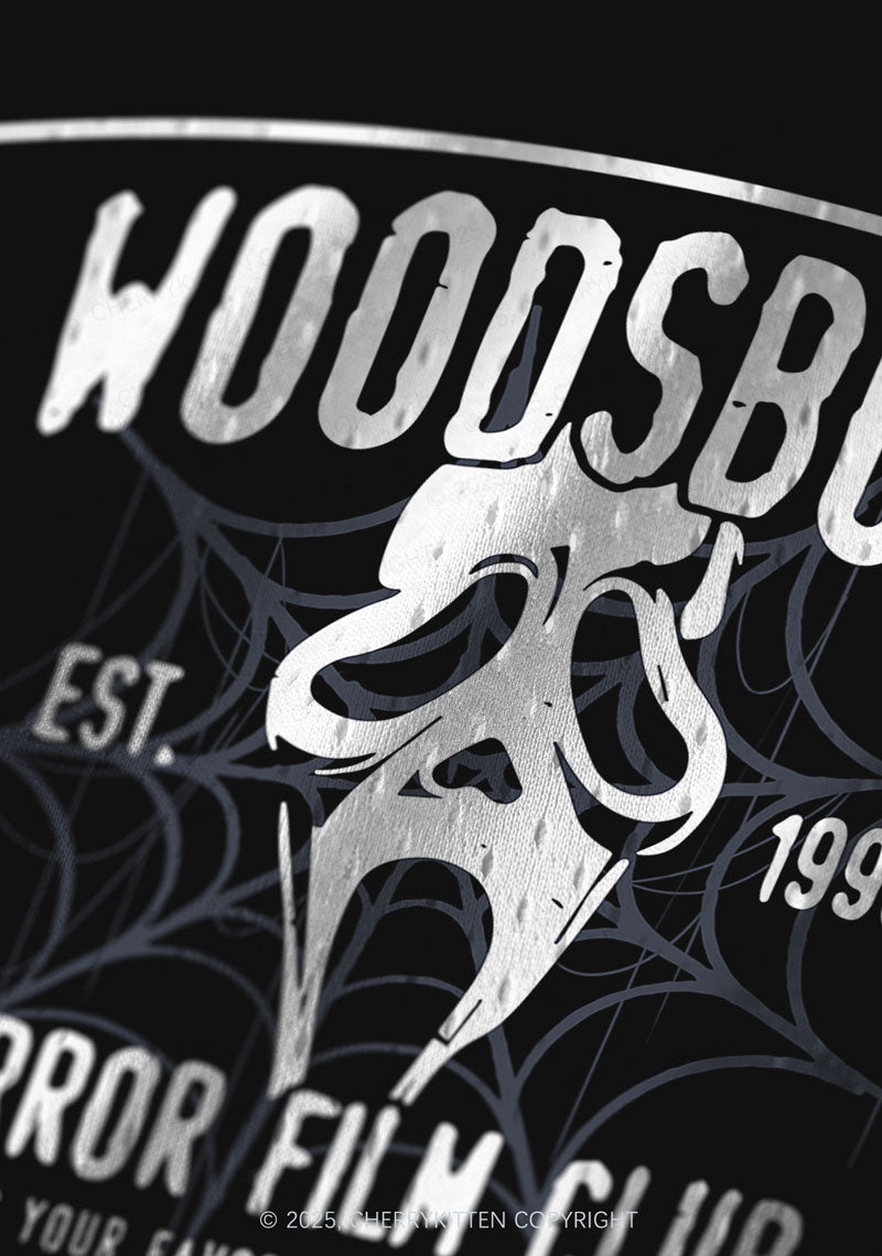 Custom Halloween Horror Film Club Y2K Sport Jersey Tank Cherrykitten
