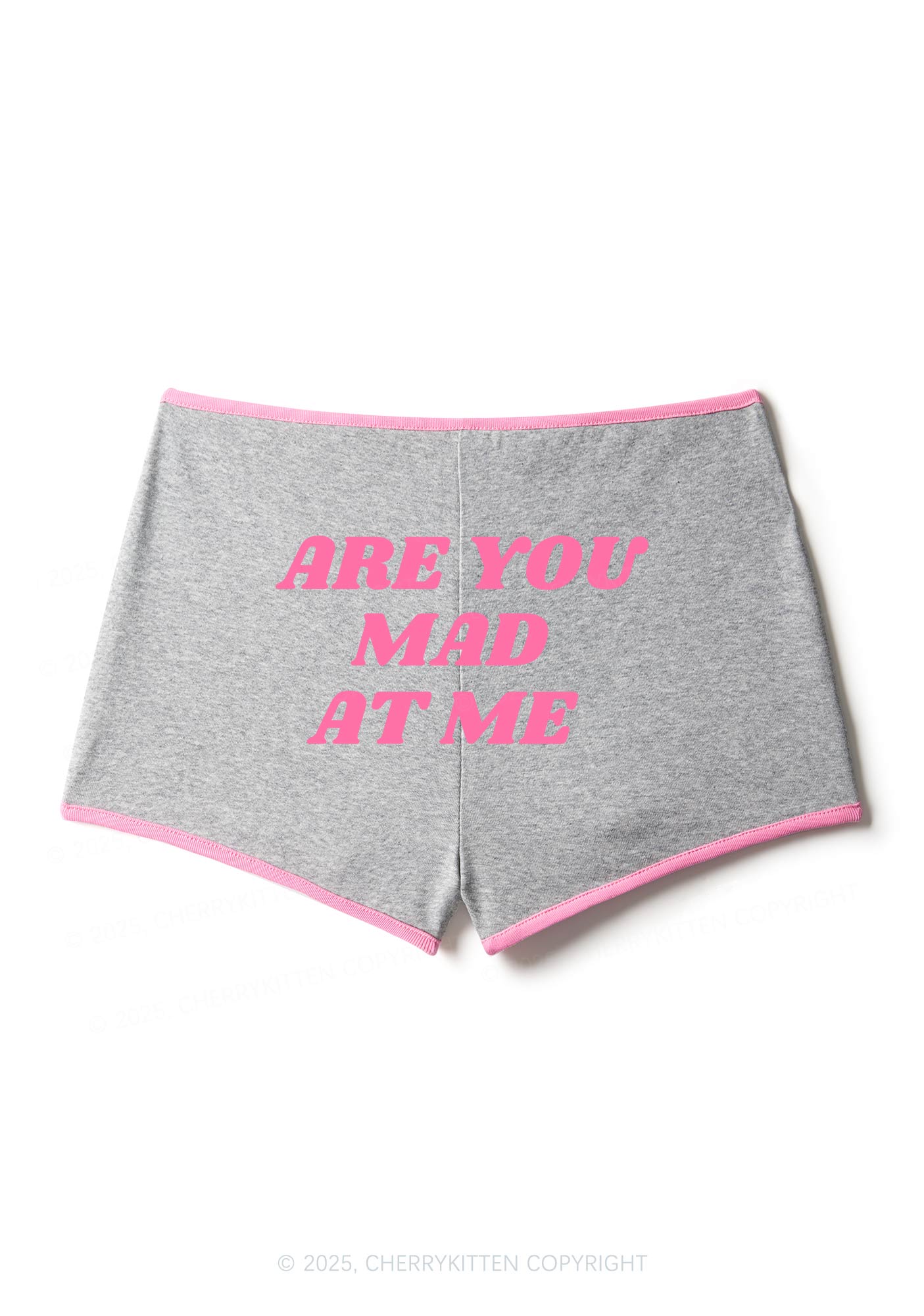 Are You Mad At Me Y2K Contrast Mini Shorts Cherrykitten
