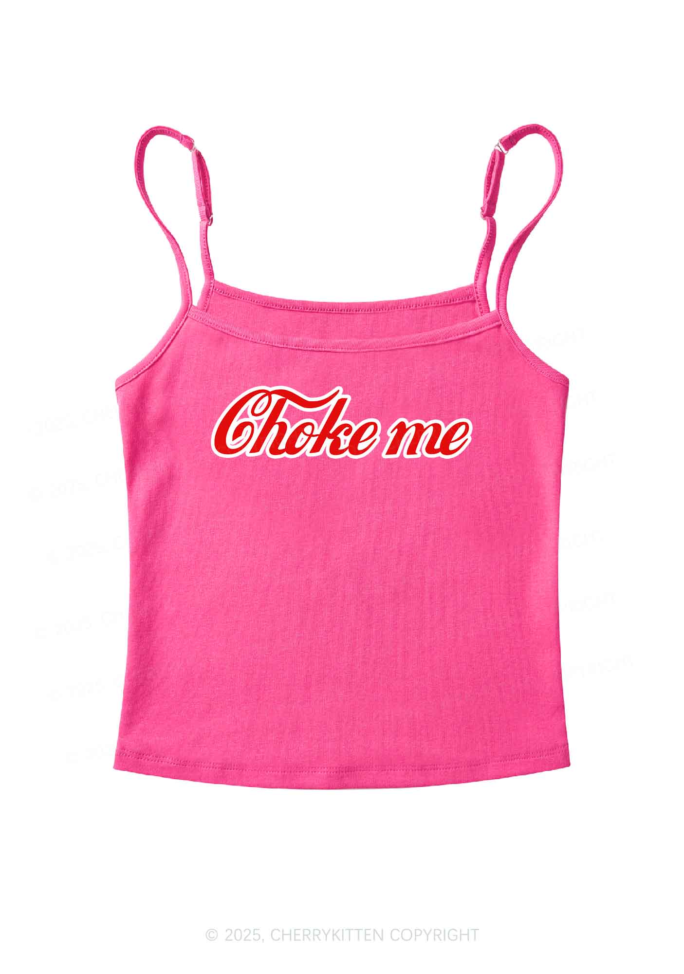 Choke Me Y2K Spaghetti Strap Cami Cherrykitten