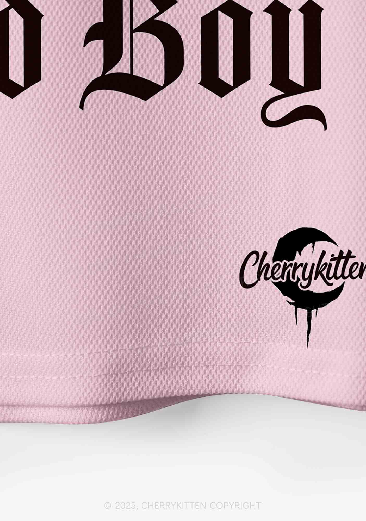 Custom I Am A Good Boy Y2K Crop Sport Jersey Shirts Cherrykitten
