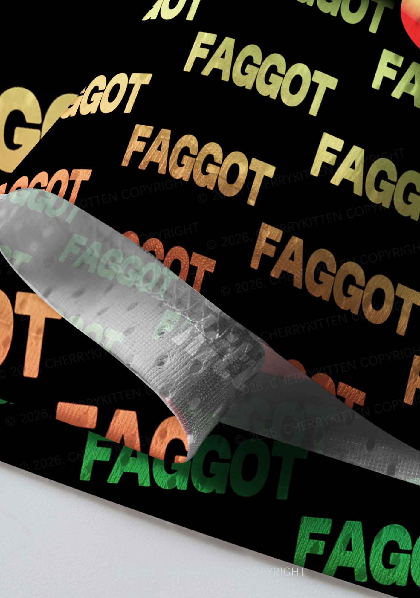 Rainbow Gradient Faggot Pride Y2K Sport Jersey Shirts Cherrykitten