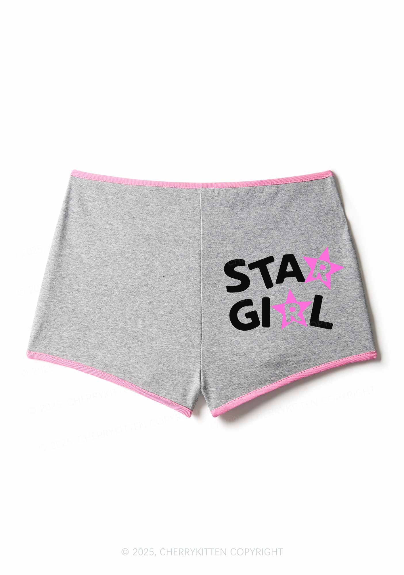 Star Girl Y2K Booty Shorts Cherrykitten