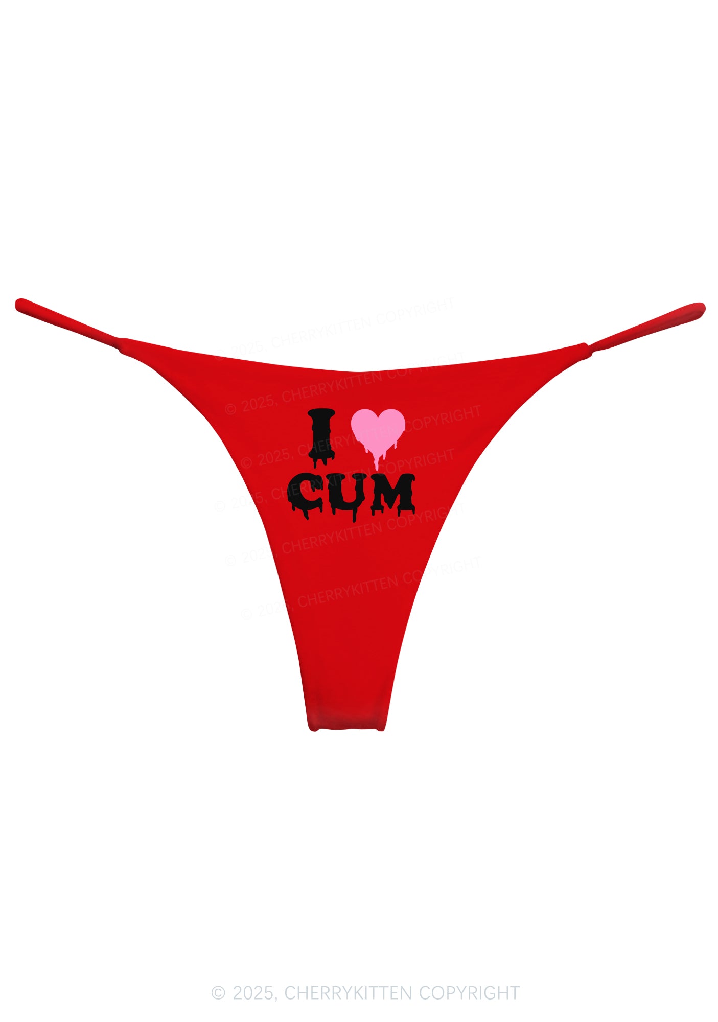 I Love Cxm Y2K Bikini String Thong Cherrykitten