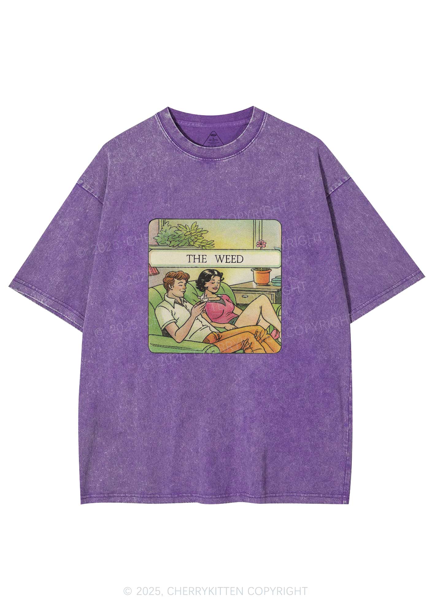 The Wxxd Y2K Washed Tee Cherrykitten