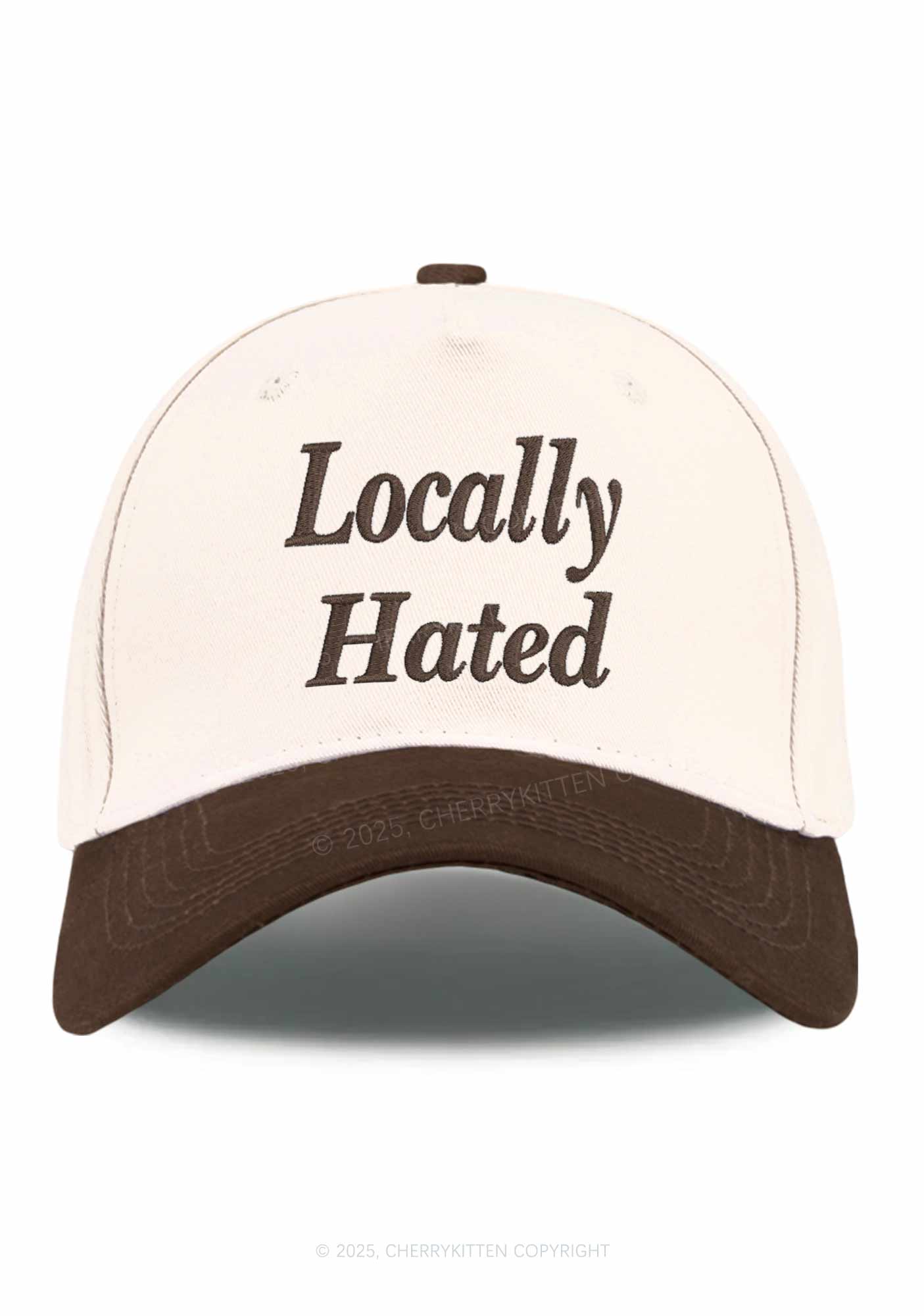 Locally Hated Y2K Color Block Baseball Cap Cherrykitten