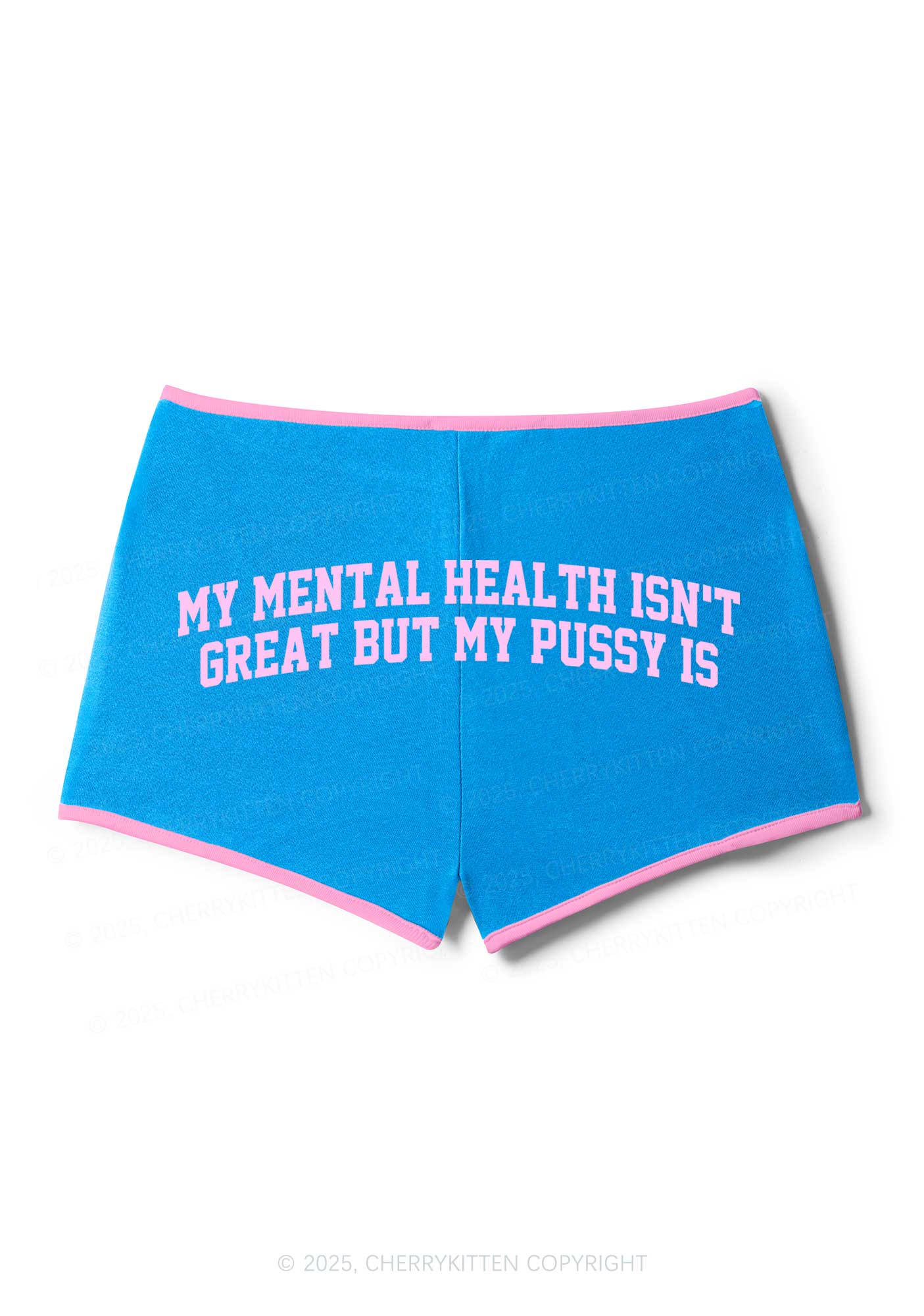 Great Mental Health Y2K Booty Shorts Cherrykitten