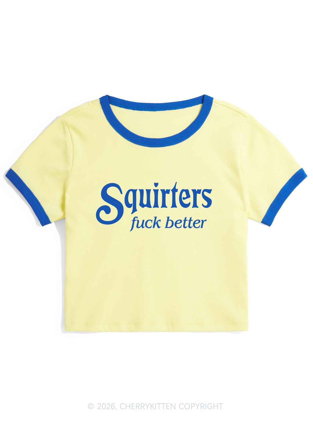 Squirters Fxxk Better Y2K Ringer Tee Cherrykitten