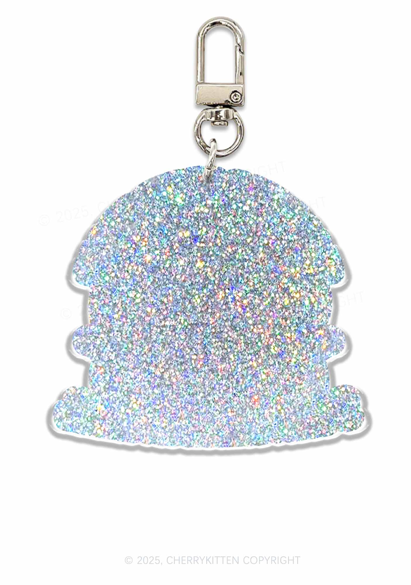 Holding Grudges 1Pc Y2K Glitter Keychain Cherrykitten