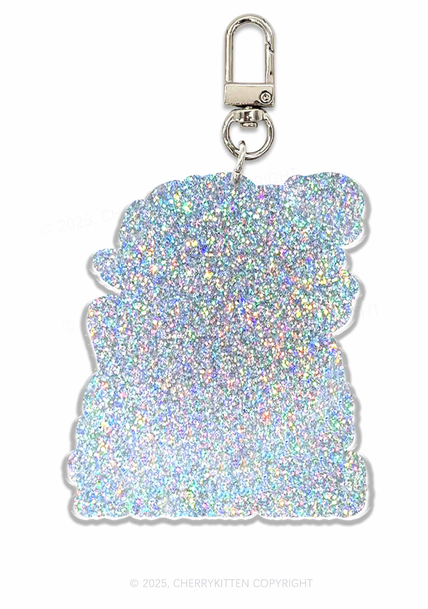 Halloween Time To Stir The Pot 1Pc Y2K Glitter Keychain Cherrykitten