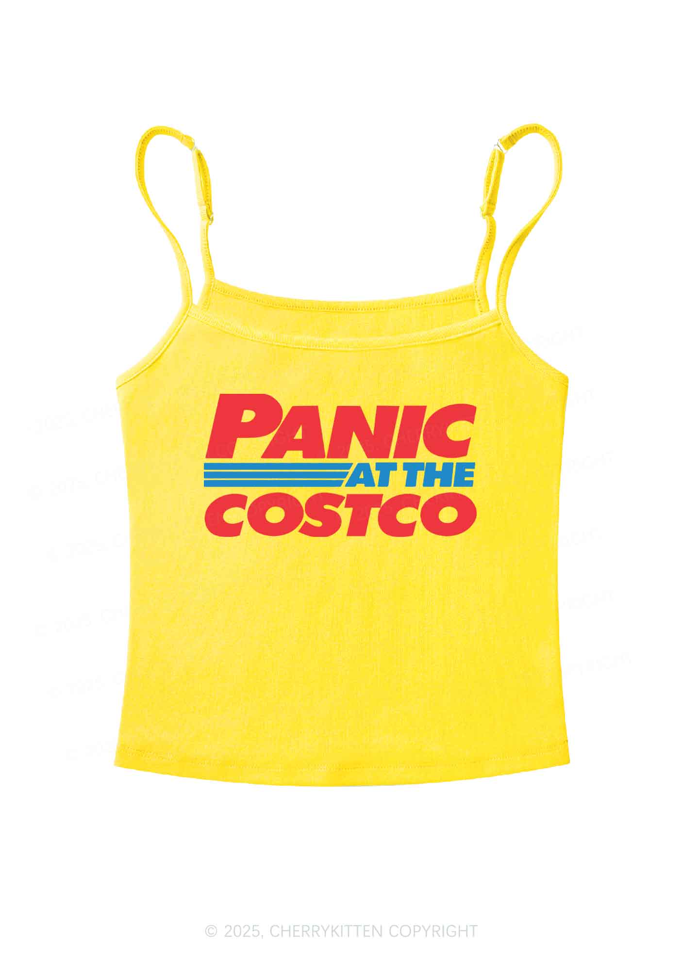 Panic Costco Y2K Spaghetti Strap Cami Cherrykitten