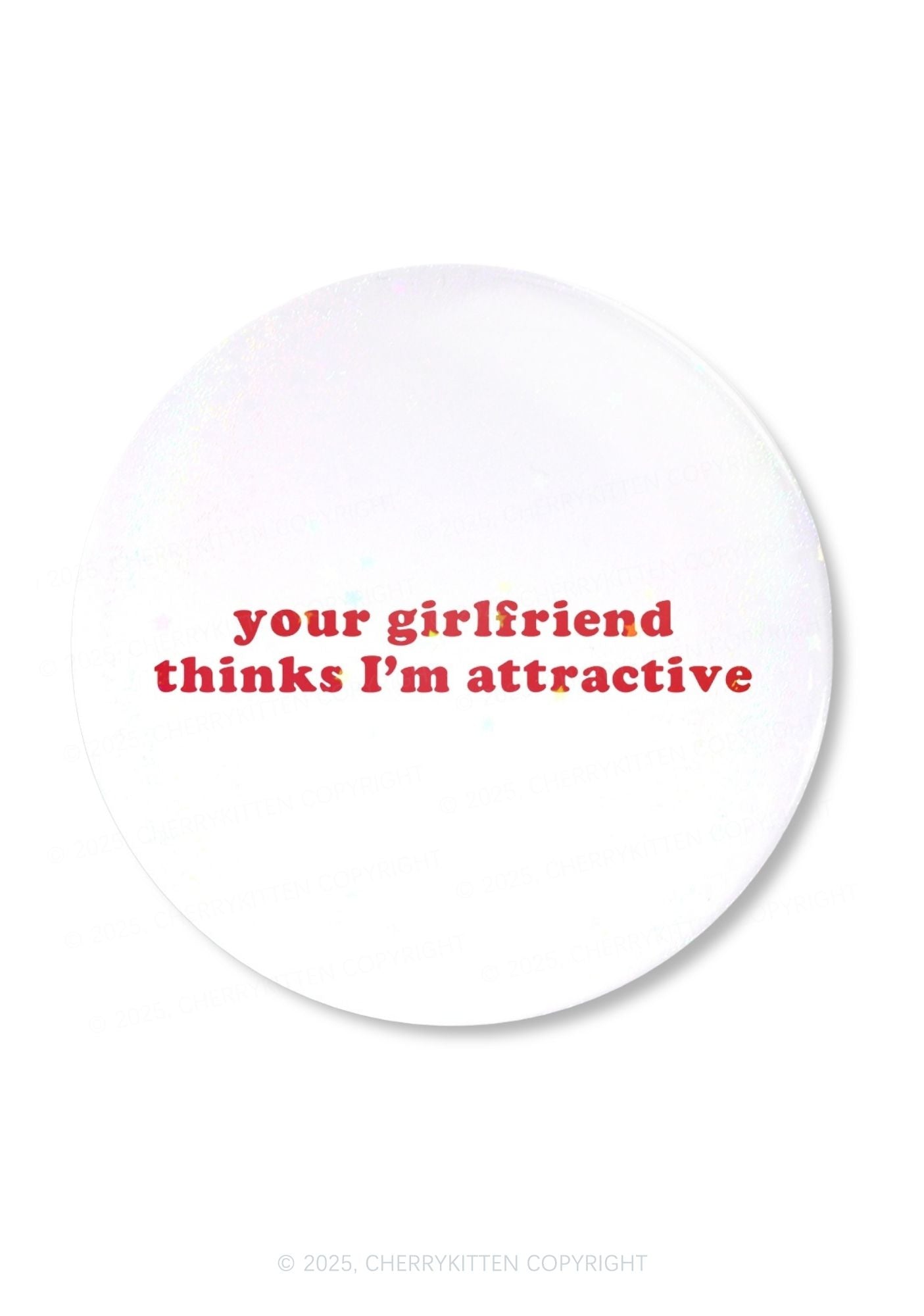 Im Attractive Pride 1Pc Y2K Pin Badge Cherrykitten