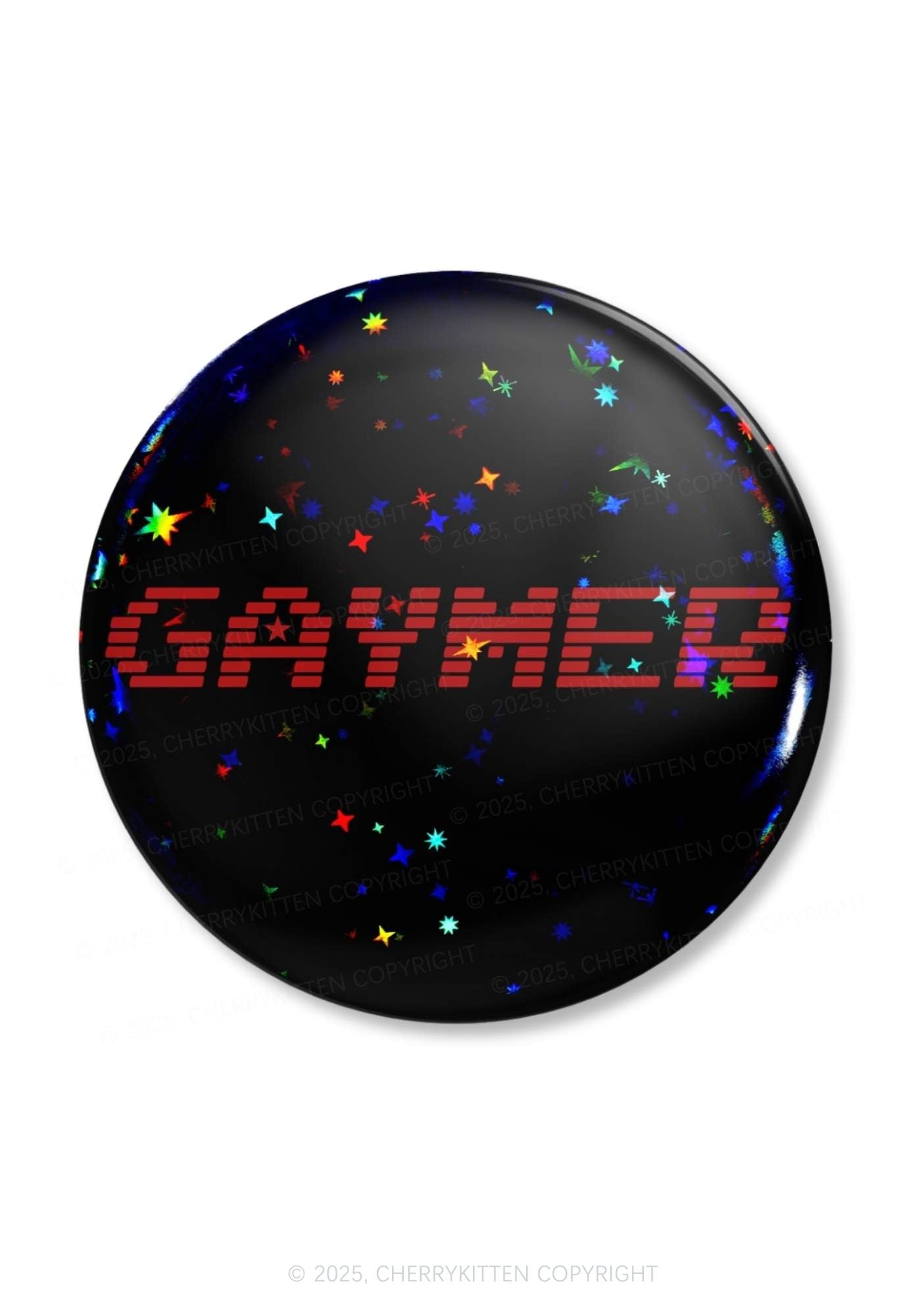 Gaymer Pride 1Pc Y2K Pin Badge Cherrykitten