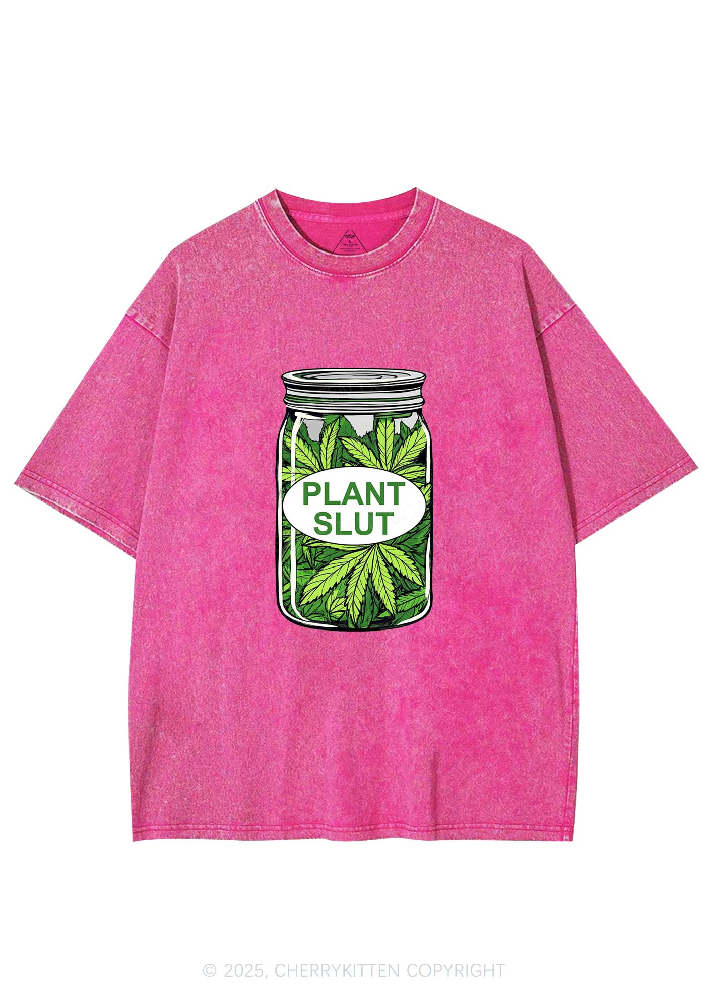 Plant Slxt Y2K Washed Tee Cherrykitten