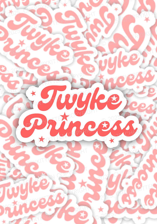 Twyke Princess Pride 1Pc Y2K Sticker Cherrykitten