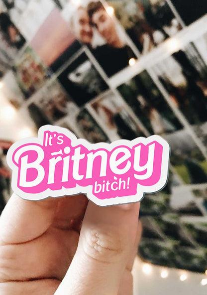 It's Britney Bixch 1Pc Y2K Pin Cherrykitten