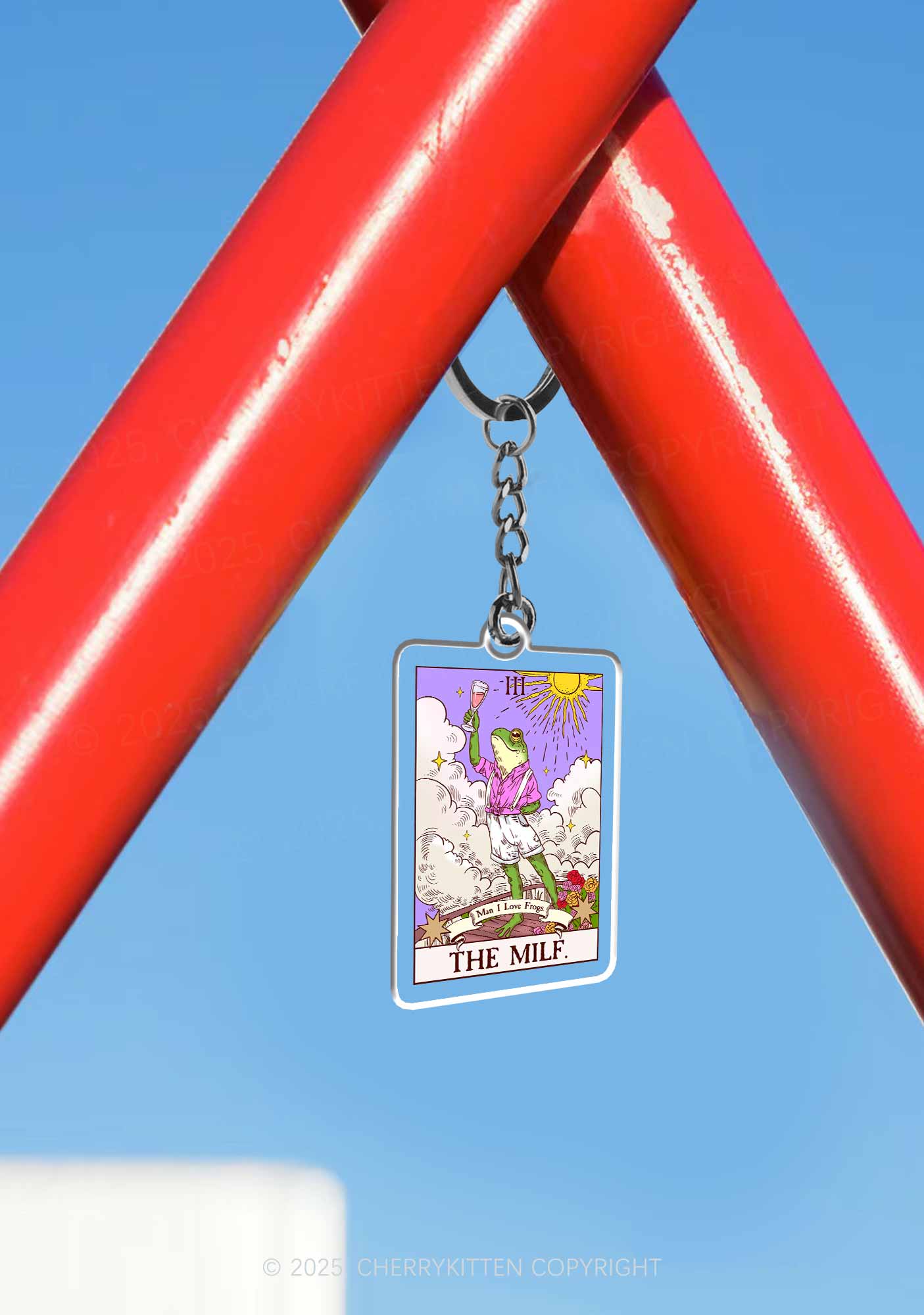 The Mxxf Frog 1Pc Y2K Keychain Cherrykitten