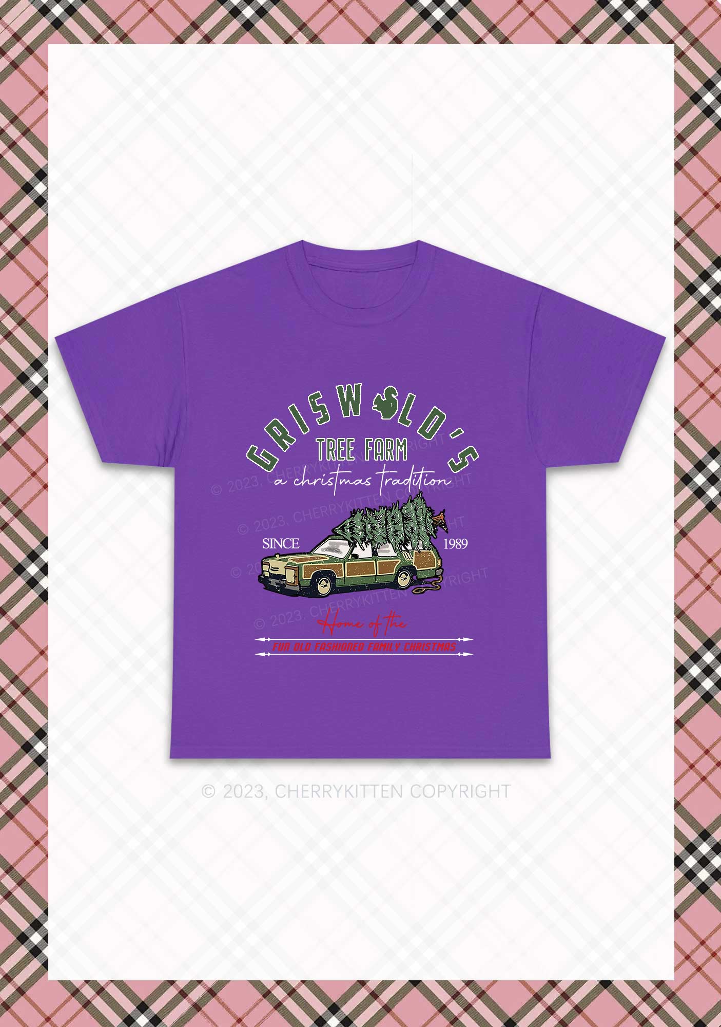 Christmas Tradition Since 1989 Chunky Shirt Cherrykitten