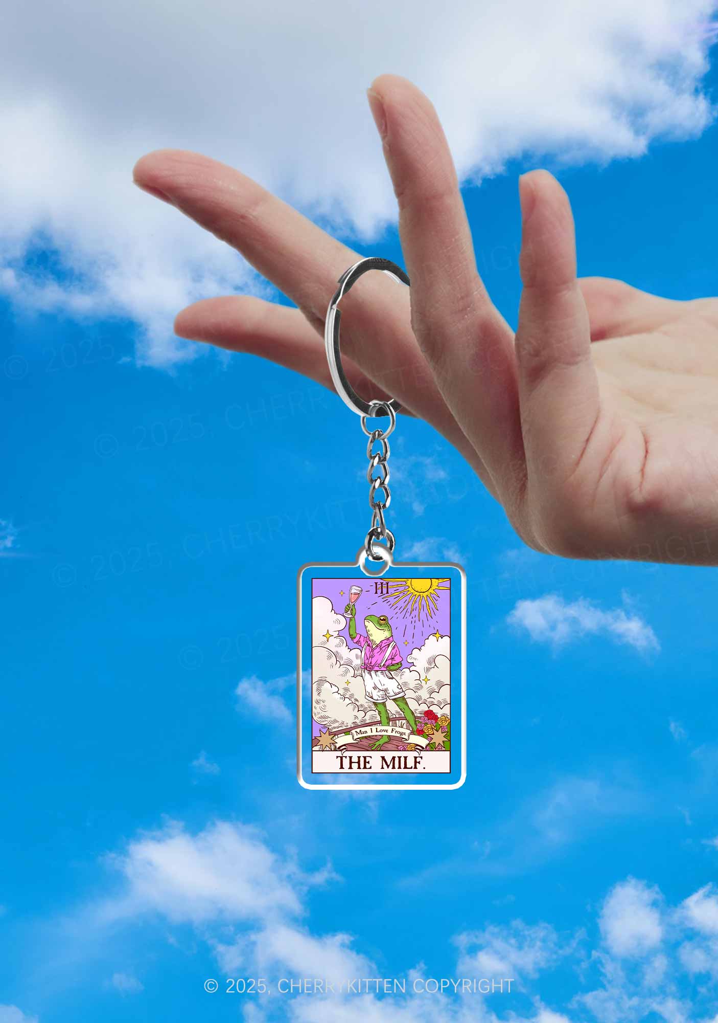 The Mxxf Frog 1Pc Y2K Keychain Cherrykitten