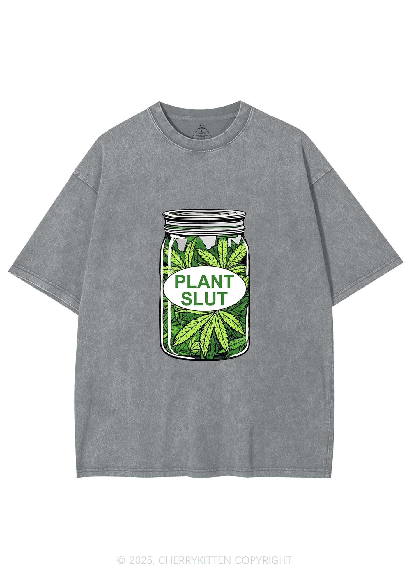 Plant Slxt Y2K Washed Tee Cherrykitten